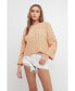 Фото #4 товара Women's Pullover Ribbed Sweater