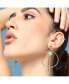 ფოტო #2 პროდუქტის Women's Yellow Sleek Drop Earrings