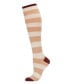 Фото #1 товара Women's Shaded Stripes Cashmere Blend Knee High Socks