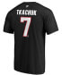 Фото #3 товара Men's Brady Tkachuk Black Ottawa Senators Authentic Stack Name and Number T-shirt