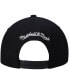 Men's Black San Antonio Spurs Hardwood Classics Script 2.0 Snapback Hat