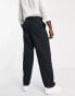 Фото #2 товара ASOS DESIGN wide leg smart trousers in black