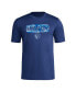 Фото #2 товара Men's Navy Sporting Kansas City Local Pop AEROREADY T-shirt