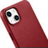 Фото #15 товара iCarer iCarer Case Leather pokrowiec etui z naturalnej skóry do iPhone 14 Plus czerwony (kompatybilne z MagSafe)