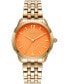 Фото #1 товара Women's Starlight Gold-Tone Stainless Steel Watch 36mm