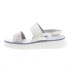 Фото #3 товара Fly London Cura CURA318FLY-010 Womens Gray Leather Strap Sandals Shoes 42