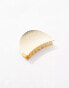 Фото #2 товара & Other Stories curved hair claw clip in bright gold