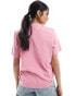 Фото #4 товара & Other Stories relaxed short sleeve t-shirt in pink