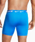 Фото #3 товара Men's 3-Pk. Dri-FIT Essential Micro Long Boxer Briefs