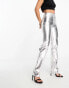 Фото #9 товара ASOS DESIGN Tall 90's straight jean in silver