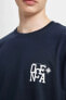 Фото #10 товара Erkek T-shirt C4082ax/nv239 Navy