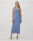 ფოტო #1 პროდუქტის Women's Softspun Tank Midi Dress