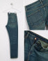 Фото #4 товара ASOS DESIGN stretch slim jeans in vintage dark wash blue