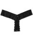 After Midnight Solid Open Panel Thong 481001