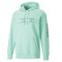 Фото #1 товара Puma Swxp Graphic Pullover Hoodie Mens Green Casual Outerwear 53822077