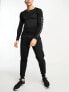 Hummel First seamless jersey long sleeve t-shirt in black 2XS - фото #8