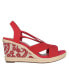 Фото #2 товара Women's Tiyasa Embroidered Platform Wedge Sandals