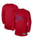 Men's and Women's Red LA Clippers 2023 Legend On-Court Practice long sleeve