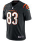 ფოტო #3 პროდუქტის Men's Tyler Boyd Black Cincinnati Bengals Vapor Limited Jersey