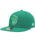 ფოტო #2 პროდუქტის Men's Kelly Green Milwaukee Brewers Logo White 59FIFTY Fitted Hat