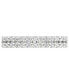 Фото #3 товара Diamond Double Row Anniversary Band (1/2 ct. t.w.) in 14k White Gold