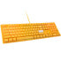 Фото #1 товара Ducky One 3 Yellow Gaming Tastatur, RGB LED - MX-Red (US)