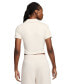 ფოტო #2 პროდუქტის Women's Sportswear Essential Short-Sleeve Polo Top