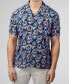 Фото #2 товара Рубашка мужская Ben Sherman с короткими рукавами и психоделическим принтом