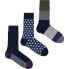 PEPE JEANS Colorblock Geo socks 3 pairs