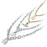 Фото #6 товара Modern women's necklace in steel Abbraccio SAUC01.