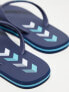 Фото #8 товара Hummel Unisex Chevron flip flops in blue