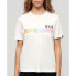 Фото #1 товара SUPERDRY Rainbow Logo Relaxed short sleeve T-shirt