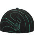 ფოტო #3 პროდუქტის Men's Black New York Jets Geo 59FIFTY Fitted Hat