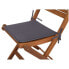Фото #3 товара Складной стул Chillvert Gandia для сада с подушкой габариты 38x38x3 см