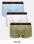 Фото #1 товара HUGO Bodywear 3 pack trunks in multi