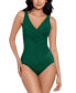 Фото #1 товара DD Cup Must Haves Oceanus Draped Allover-Slimming One-Piece Swimsuit