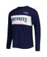 Фото #2 товара Men's Navy New England Patriots Peter Team Long Sleeve T-shirt