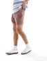 Фото #1 товара Hollister 5inch tonal logo nylon hybrid shorts in dusky pink