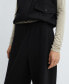 ფოტო #3 პროდუქტის Women's Elastic-Waist Straight Pants