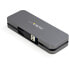 Фото #5 товара StarTech.com HB30AM4AB хаб-разветвитель USB 3.2 Gen 1 (3.1 Gen 1) Type-A 5000 Мбит/с Черный, Серый