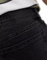 Abercrombie & Fitch 90s straight jeans in washed black Черный, W32 L32 - фото #5