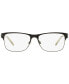 ფოტო #3 პროდუქტის BE1289 Men's Rectangle Eyeglasses