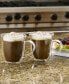 2-Pc. Glass Cappuccino Cup Set