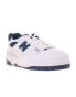 New Balance 550 trainers with a gumsole in white