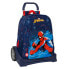Фото #1 товара Детский рюкзак с колесиками Spider-Man Neon Темно-синий 33 x 42 x 14 см