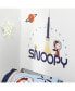 Фото #2 товара Astronaut Snoopy Blue Spaceship Wall Decals