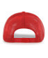 ფოტო #2 პროდუქტის Men's Red Washington Nationals Ridgeline Tonal Patch Trucker Adjustable Hat