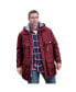 Фото #1 товара Big & Tall by KingSize Fleece-Lined Parka With Detachable Hood And 6 Pockets