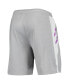 Фото #4 товара Men's Gray Los Angeles Lakers Stature Shorts