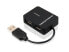 Фото #3 товара Conceptronic 4 Ports Travel USB Hub - USB 2.0 - 480 Mbit/s - Black - China - USB - 40 mm